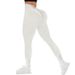 High Waist Seamless Yoga For Women, Slim Fit Quick-Dry Sports Leggings, Butt-Lifting Long Ribbed Fitness Pants_desvips.com