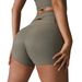 Women’s Clothing Three Point Sports Shorts Back High Waist Hip Peach Quick Drying Fitness Yoga Shorts For Women_desvips.com