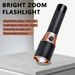 New Zoom High Brightness Flashlight Ultra Bright Portable Rechargeable Outdoor Home Use Hiking Long Range Emergency_desvips.com