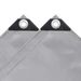 Durable Tarpaulin - Versatile Uses, PVC-Coated Canvas, Weather-Resistant, Easy Fastening_desvips.com
