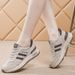 2025 Spring New Forrest Gump For Casual, Breathable, Lightweight, Versatile, Height Increasing, Thick Soled Sports_desvips.com