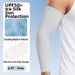 Running Arm Warmers Summer UV Protective Ice Sleeves Cool And Breathable Sun Protection Arm Sleeves Long Ice Silk Arm Gloves For Sports & Outdoor Running_desvips.com