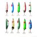 Fishing Tools 30 Multi Color Colorful Sequin Iron Plate Lure Set Fish Shaped Iron Sheet Three Hook Combination Fishing Gear Fishing Lure_desvips.com