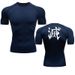 Anime-style Men's Tight-fitting Round-neck Base Layer T-shirt, Breathable Quick-dry Clothing For Sports Training,_desvips.com