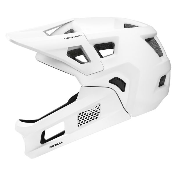 Detachable Chin Bicycle Mountain Bike DH Downhill Ultra-Light Am Cross-Forest Road Off-Road Soft Tail Full Face Helmet_desvips.com