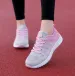 Casual Fashion Breathable Walking Mesh Flat Sneakers Women Running Gym Vulcanized Shoes White Female Footwear_desvips.com