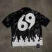 Leather Coat Cool Internet Celebrity Cardigan 69 Digital New Print Top Zipper Jacket_desvips.com