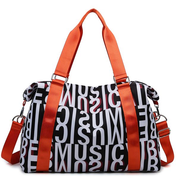 Large Capacity Handheld Fitness Fashionable Lightweight Short-Distance Luggage Business Trip Travel Storage_desvips.com