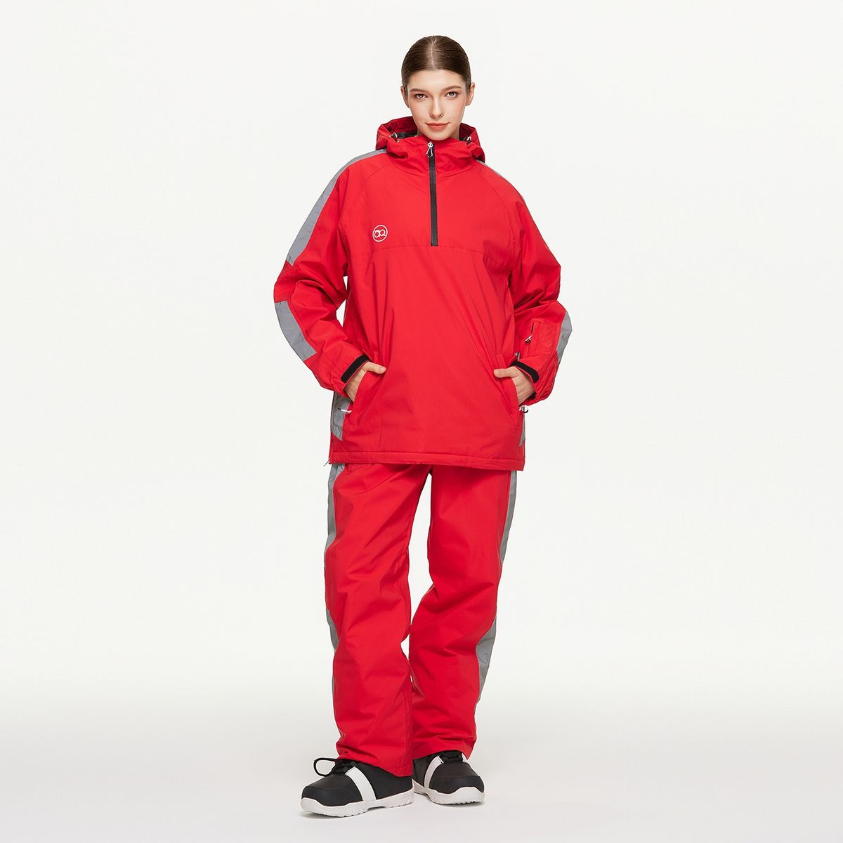 001 Men's Women's Suit Snowboard Windproof Waterproof Warm Ski Jacket And Pants Set New Cross-Border Model_desvips.com