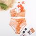 New Sexy One-piece Swimsuit Women Hot Spring Fashion One-shoulder Swimsuit Chiffon Split Beach Dress Set_desvips.com