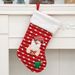 001 New Large Socks Knitted Children's Gift Candy Bag Christmas Tree Ornament_desvips.com