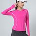 Hooded Long Sleeve Top Ice Cool Sun Protection Moisture Absorption Quick Dry Breathable Skin Clothing Thumb Button_desvips.com