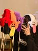 Autumn Winter Naughty Ghost Funny Plush Warm Muffs Student Cycling Protection Cartoon Demon Ear Covers Atmosphere_desvips.com