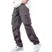 Summer New Men's Cargo Pants Drawstring Multi Pocket Casual Pants_desvips.com