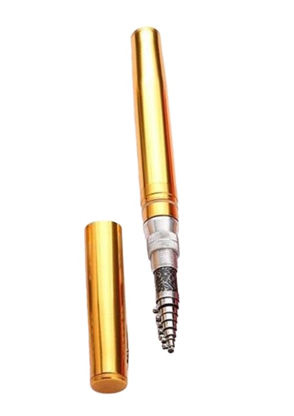 Ultra-Short Pen Fishing Rod Set For Beginners - Portable Mini Lure Rod, Lightweight Telescopic Travel Fishing Pole For Sea & Raft Fishing_desvips.com