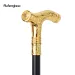 Golden Eagle Head Flower Walking Cane Fashion Walking Stick Gentleman Crosier Knob Walking Stick 93cm Performance Stage Cane_desvips.com