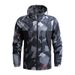 Men's Spring And Autumn Mountaineering Coat Thin Casual Quick Drying Windbreaker Outdoor Sports Hooded Jacket_desvips.com