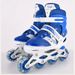 Children's Roller Skates Boys And Girls Four-Wheeled PVC Single Flash Design Adult Sports Outdoor_desvips.com