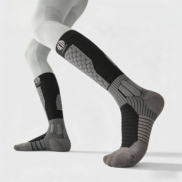 Professional Ski Socks Women, Warm, Thickened Winter, Single Double Boards, With Pressure Anti-slip Features,_desvips.com