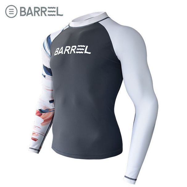 Sun Protection Swimsuit Men's Surfing Two-Piece Quick-Dry Tight-Fitting Jellyfish Snorkeling Diving Suit Full Body_desvips.com