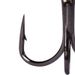 Mustad 2X Reinforced Short Shank Lure Special Black Nickel Anchor Treble Fish Hook_desvips.com