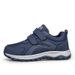 Diabetic Men Comfort Walking Shoes For Elderly Swollen Feet Orthopedic Adjustable Double Strap Hook And Loop Sneakers_desvips.com