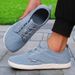 Toe Men Breathable Knitted Mesh Comfortable Barefoot Casual Versatile Soft Sole Wide Last Walking Shoes 2025_desvips.com