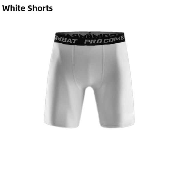 Men's Athletic Fitness Shorts Breathable High Elasticity Quick Drying Compression Basketball Tights For Training And Running_desvips.com