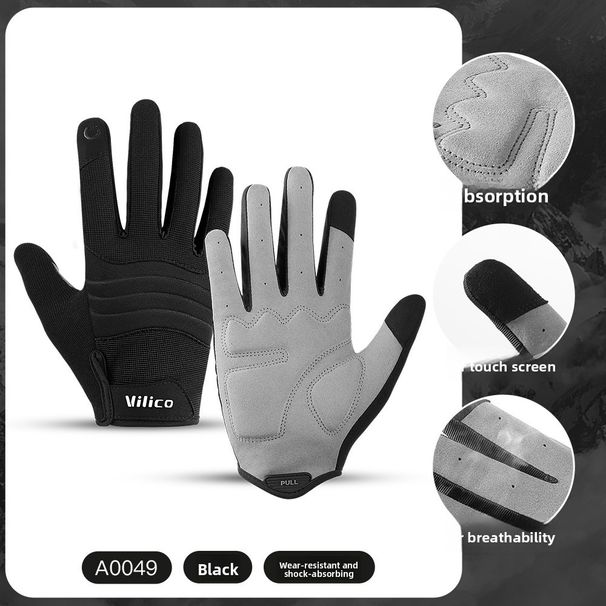 Cycling Gloves Men Summer New Shock Absorption Outdoor Sports Bicycle Special Wear-resistant Sun For Women UV Protection_desvips.com