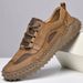 Unbeatable Quality Italy Removes Cabinet, Picks Up Leaks, Genuine Leather Thick Soled Sports Men's Tennis Shoes, Running Shoes_desvips.com