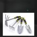 Yellow Black Handle Small Flower Vegetable Garden Outdoor Soil Shovel, Gardening Weeding Tool, And A Handy Tool For_desvips.com