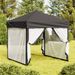 Foldable Party Tent - 210D Oxford Fabric, Sturdy Steel Frame, UV And Water Resistant, Perfect For Outdoor Events_desvips.com