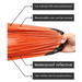 PE Emergency Thermal Blanket & Sleeping Bag, Portable Outdoor Camping Emergency Shelter_desvips.com