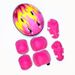 Children's Sports Bicycle Helmet Cycling Balance Scooter Hat Protective Gear 7-Piece Set Equipment_desvips.com
