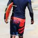 Sun Protection Long Sleeve Surfing Snorkeling Diving Men's Swimsuit Top Jellyfish Suit Set_desvips.com