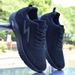 Men's 2025 Spring New Mesh Soft Non-Slip Running Thick Sole Breathable Sports Shoes For Men_desvips.com