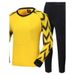 Football Goalkeeper Uniform, Sleeved Shorts Football Jersey, Dragon's Door Uniform Set, With Long Pants_desvips.com