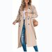 Women's Fashion Casual Long Trench Coat_desvips.com