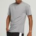 Nylon Quick-Dry T-Shirt For Men, Loose Fit, Round Neck, Summer Ice Silk Training Shirt, Base Layer, Running, Sports,_desvips.com
