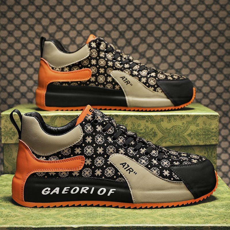 Men's Sneakers 2023 Spring And Summer New Chinese Red Net Same Style Forrest Gump Retro Bag Sole Dad Casual Sports Shoes_desvips.com