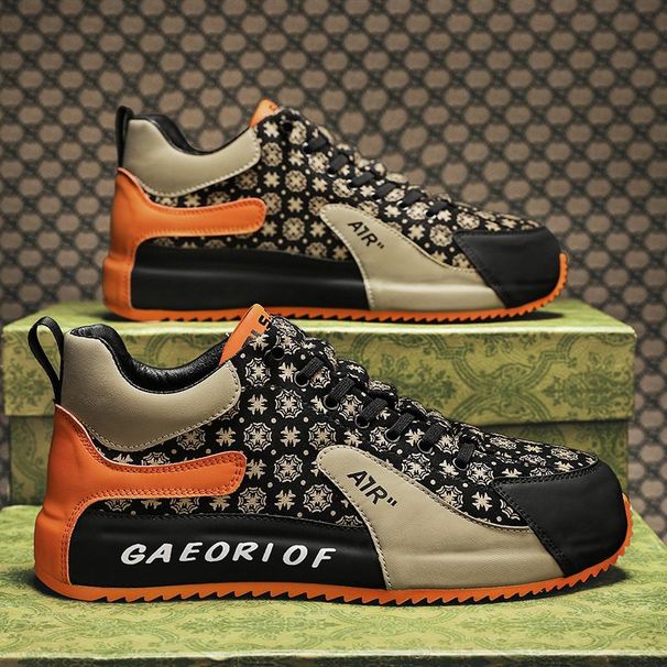 Men's Sneakers 2023 Spring And Summer New Chinese Red Net Same Style Forrest Gump Retro Bag Sole Dad Casual Sports Shoes_desvips.com