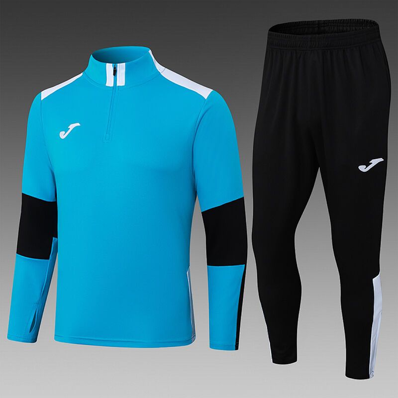 2514Football Long-sleeved Training Embroidered Sportswear For Men And Women Autumn And Winter Adult Suits Winter Training Clothes_desvips.com