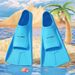 Swimming Shoes Fins For Men Women, Freestyle Diving Fins, Silicone Foot Plates, Adult And Children Professional_desvips.com
