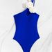 New Sexy One-piece Swimsuit, Solid Color, Super Hot Swimsuit, European And American Style Bikini, Trendy Swimsuit For Beach Vacation._desvips.com