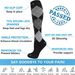 Sports Socks Sports Compression Socks For Men And Women Elastic Calf Socks Knee High Socks Outdoor Cycling Running_desvips.com
