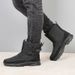 Unisex Winter Snow Boots With Fleece Lining - Waterproof Rain Fabric Upper, Anti-Slip Rubber Sole, Thermal Insulated For Outdoor & Casual Wear_desvips.com