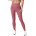 High-Waisted Slimming Yoga Pants Notting Nude Feel Tummy Control Quick Drying For Running Exercise Fitness Sports Clothing_desvips.com