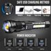 Cross-Border New White Laser Outdoor Long-Range Red Blue Warning Side Light LED High-Intensity Flashlight_desvips.com