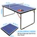 Table Tennis Table, Including Net And Racket Set, Foldable, Suitable For Indoor/outdoor Use._desvips.com