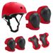 Kids Protective Gear Set - Knee & Elbow Pads For Roller Skating, Skateboarding, Biking & Scooters, 6-7 Pcs, Breathable & Adjustable_desvips.com